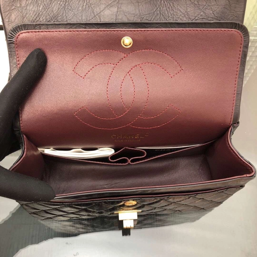 MOMO-- 2.55 goatskin Cowhide item:063B00D0833-2